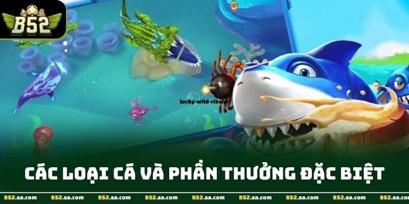 Giao diện bắn cá hải tặc tại B52 Club hiển thị các loại cá, súng và dòng điểm thưởng Giao diện bắn cá hải tặc tại B52 Club hiển thị các loại cá, súng và dòng điểm thưởng